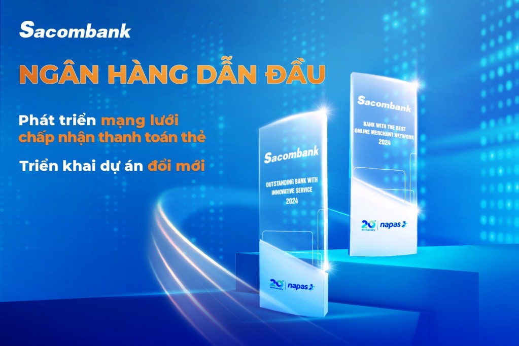 Sacombank nhận 9 giải thưởng từ các tổ chức thẻ