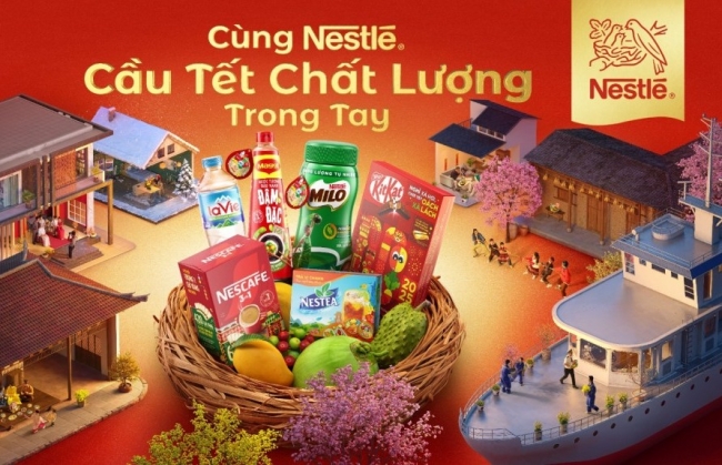 Khởi động Chương trình “Cùng Nestlé, cầu Tết chất lượng trong tay”