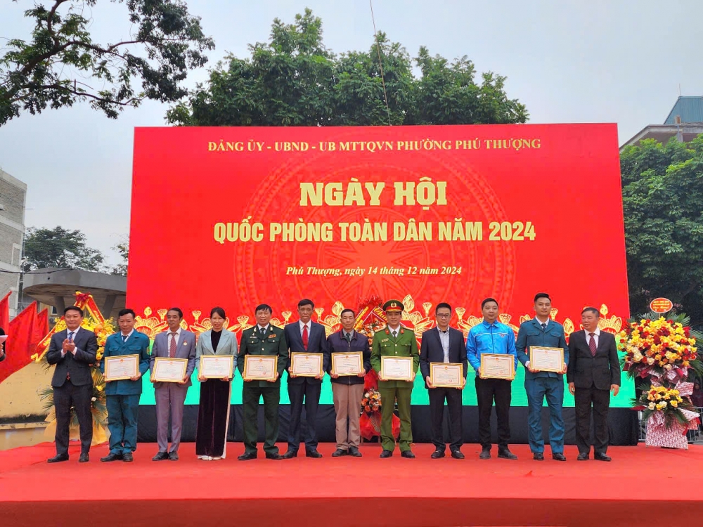 Nơi tổ chức Ngày hội Quốc phòng toàn dân năm 2024 sớm nhất quận Tây Hồ