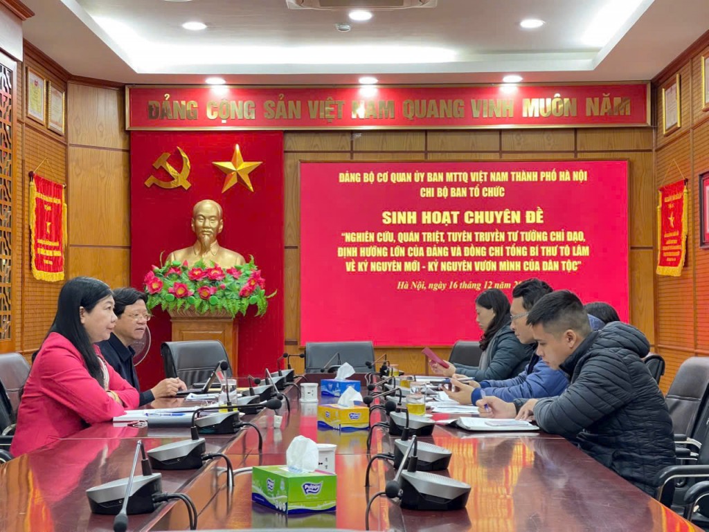 9.287 chi bộ sinh hoạt chuyên đề về kỷ nguyên vươn mình