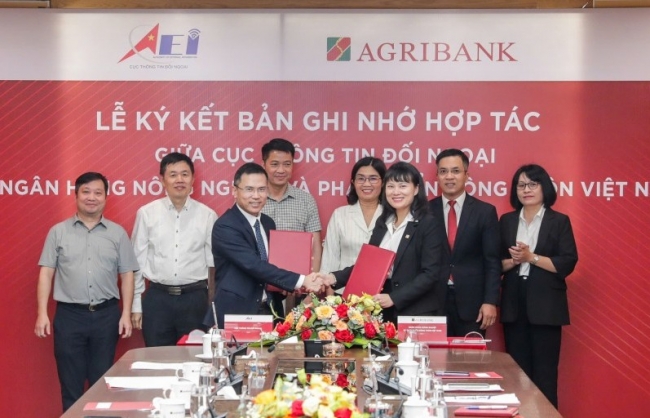 Agribank và Cục Thông tin đối ngoại ký kết ghi nhớ hợp tác