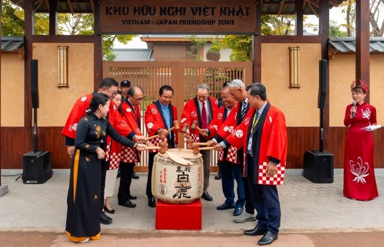 Tập đoàn Nam Long khánh thành Khu hữu nghị Việt - Nhật tại Khu đô thị Waterpoint