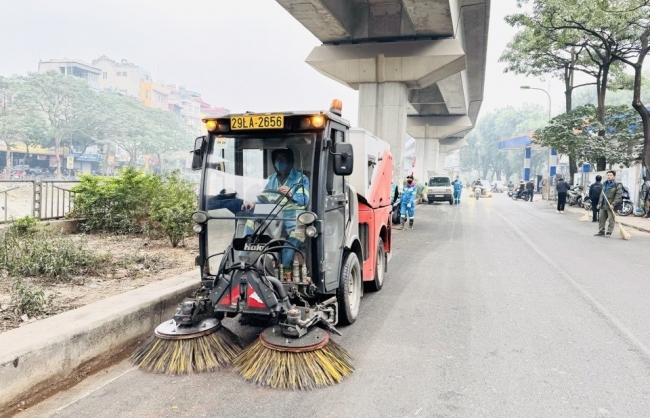 Đảm bảo vệ sinh môi trường, cảnh quan đô thị trên các tuyến phố