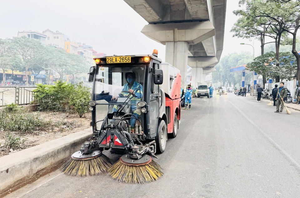 Đảm bảo vệ sinh môi trường, cảnh quan đô thị trên các tuyến phố