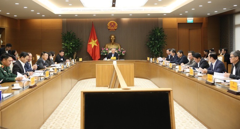 Toàn cảnh phiên họp. Ảnh: VGP