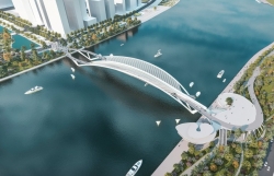 TP Hồ Chí Minh khởi công cầu đi bộ bắc qua sông Sài Gòn