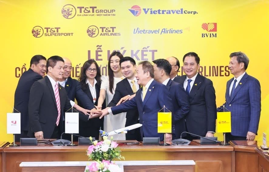 T&T Group trở thành cổ đông chiến lược của Vietravel Airlines