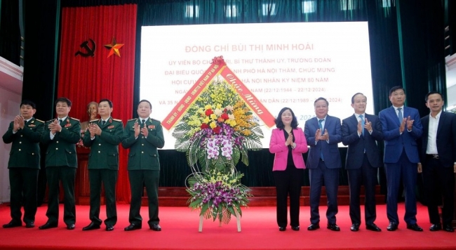 Tô thắm thêm hình ảnh "Người chiến sĩ Thủ đô” cao đẹp