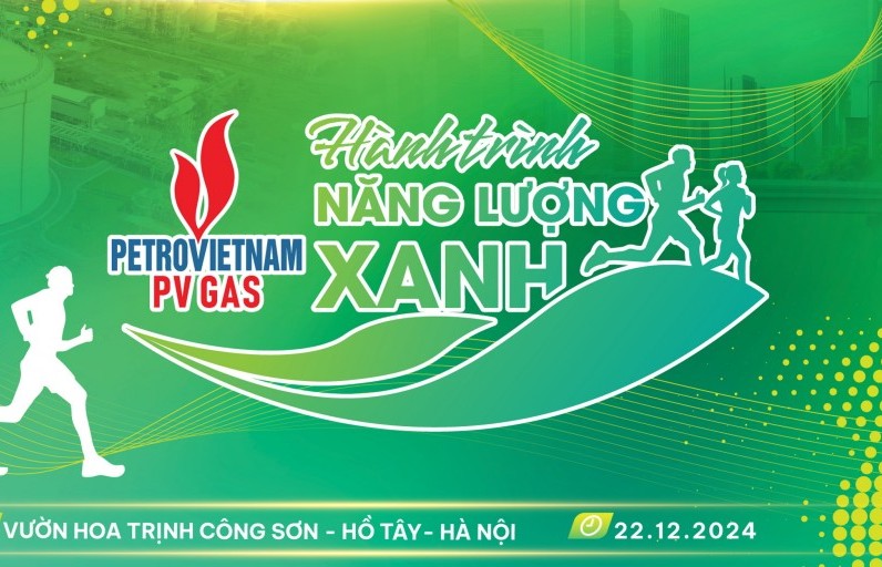 Khởi động Giải chạy marathon "PV GAS - Hành trình năng lượng xanh"