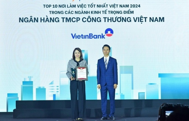 VietinBank là Nhà tuyển dụng được ưa thích và Nơi làm việc tốt nhất Việt Nam