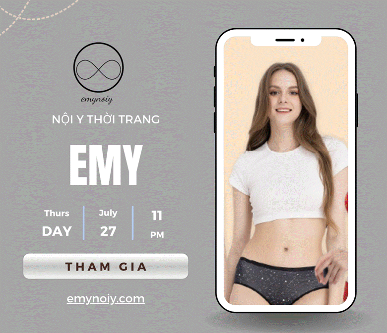 Emy tận dụng marketing online cho việc livestream trên các nền tảng