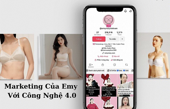 Bước tiến mới trong marketing của Emy với công nghệ 4.0