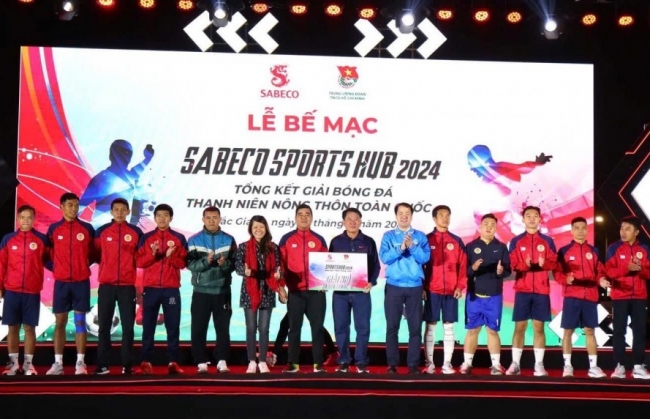 Đội bóng Tỉnh đoàn Bình Dương giành giải Nhì Sabeco Sports Hub 2024