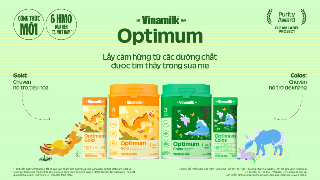  Sữa Optimum Colos (trước đây là ColosGold) bổ sung 6 HMO và sữa non 24h nhập khẩu từ Mỹ với nhiều kháng thể IgG cùng lợi khuẩn phân lập từ sữa mẹ HMP (Human Milk Probiotics), giúp tăng IgA tự nhiên.