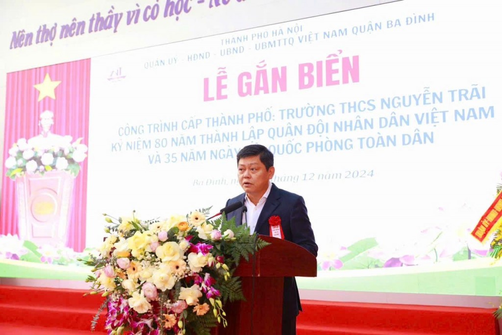 Hoàn thành nâng cấp Trường THCS Nguyễn Trãi