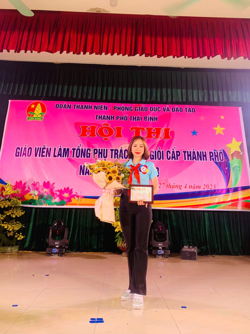 Nữ giáo viên góp phần đưa nghệ thuật chèo vào học đường