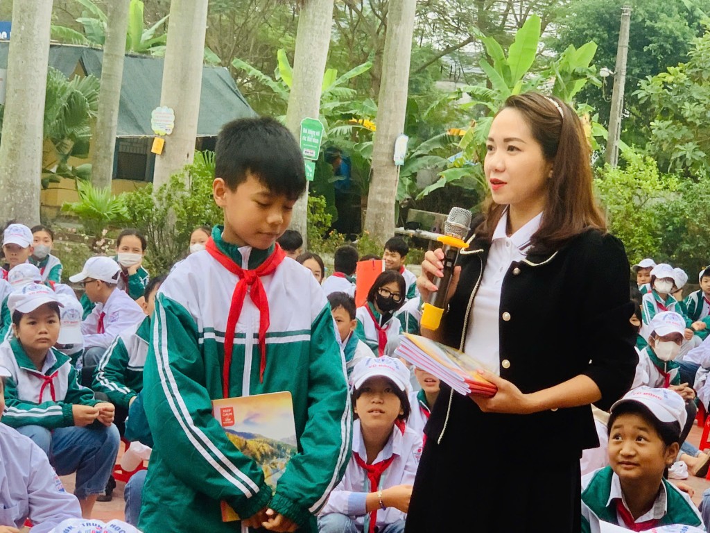 Nữ giáo viên góp phần đưa nghệ thuật chèo vào học đường