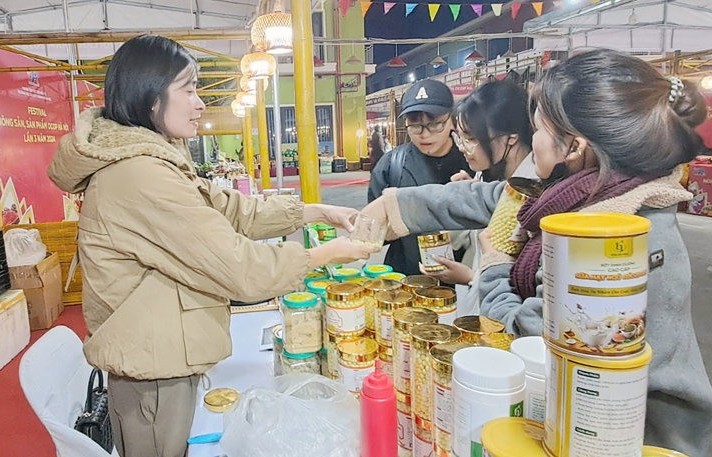 Khai mạc Festival nông sản, sản phẩm OCOP Hà Nội lần 3