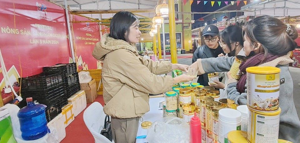 Khai mạc Festival nông sản, sản phẩm OCOP Hà Nội lần 3