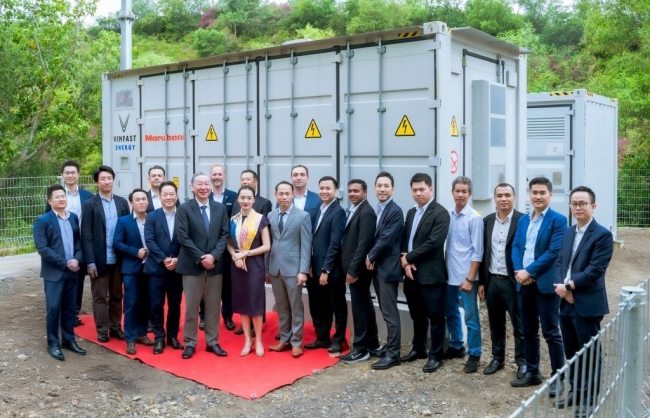 VinFast Energy và Marubeni khánh thành dự án pin lưu trữ năng lượng tại Nha Trang