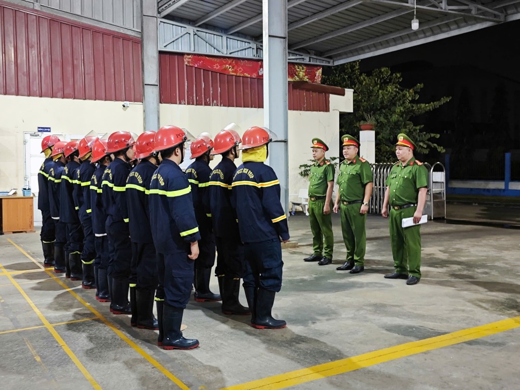 Kiểm tra đột xuất công tác PCCC tại KCN ở Bình Dương
