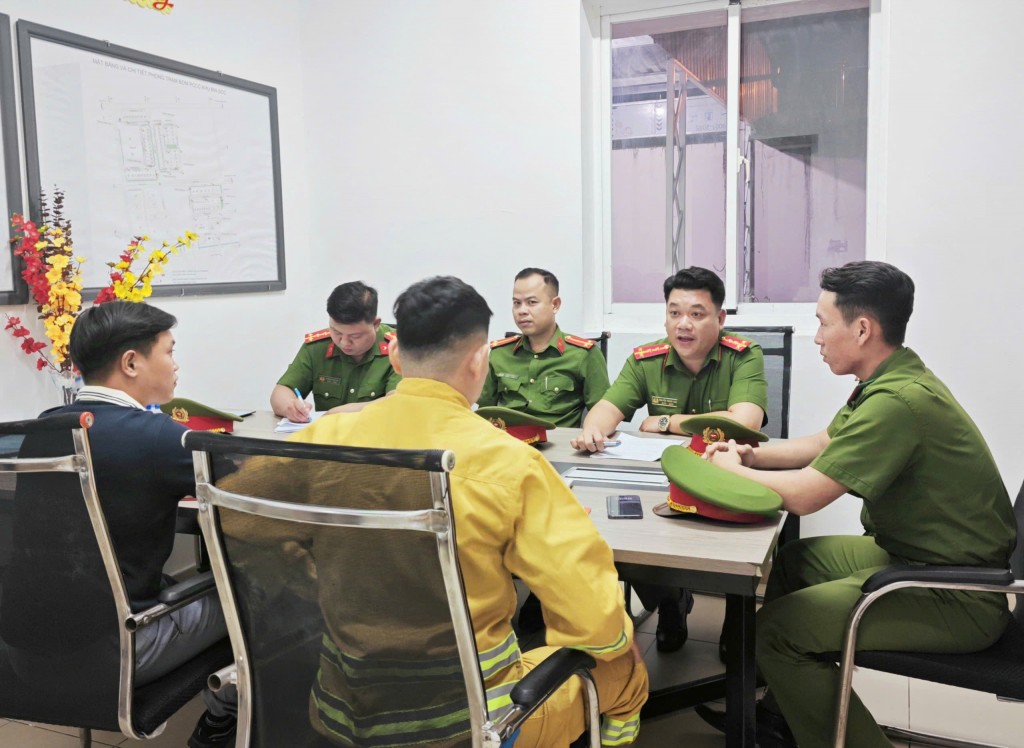 Kiểm tra đột xuất công tác PCCC tại KCN ở Bình Dương