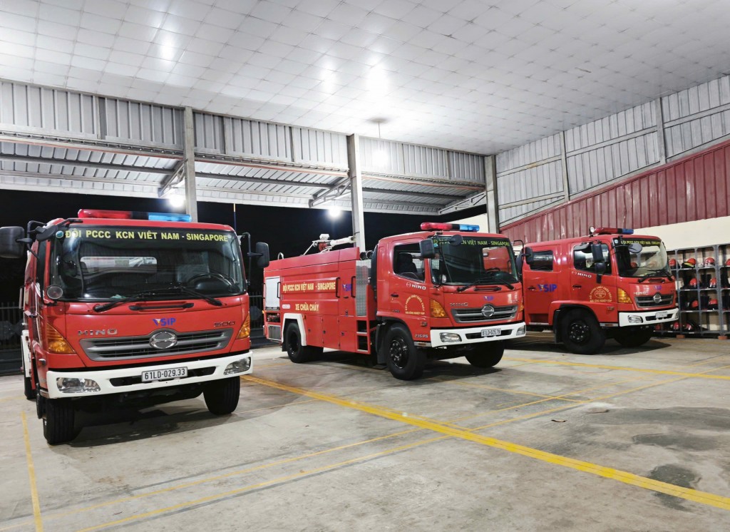 Kiểm tra đột xuất công tác PCCC tại KCN ở Bình Dương