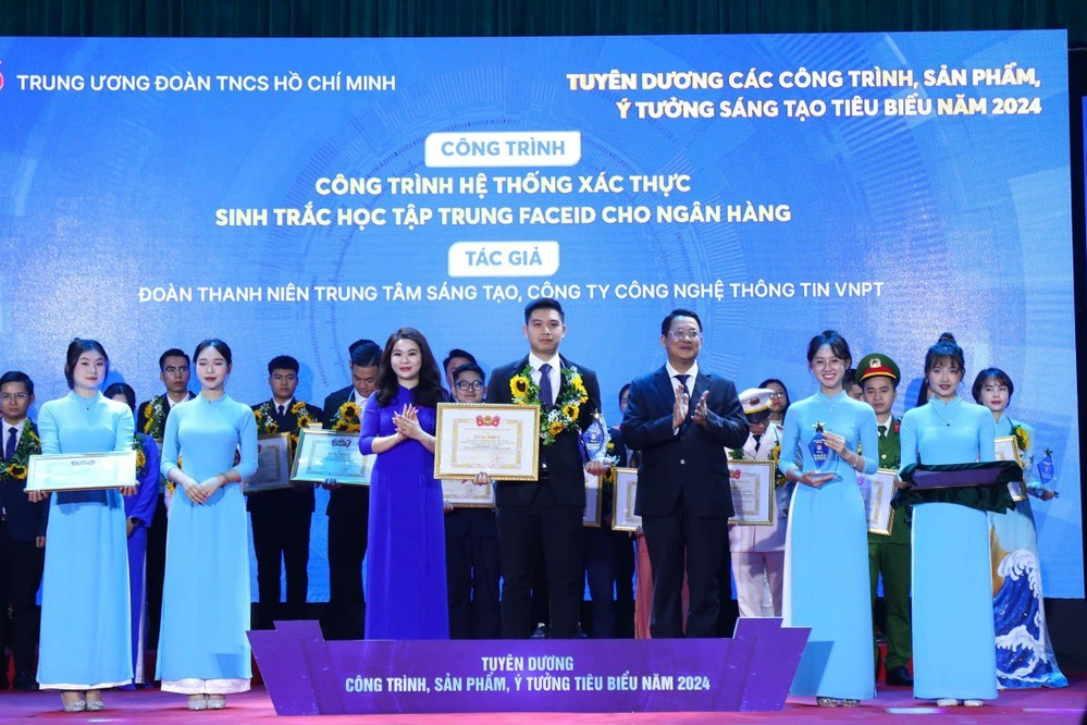 Công trình của Đoàn Thanh niên VNPT được T.Ư Đoàn vinh danh tại Liên hoan “Tuổi trẻ sáng tạo” khu vực miền Bắc, năm 2024.