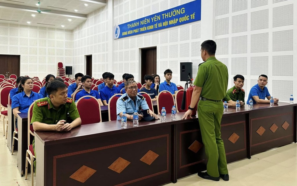 Đoàn viên, thanh niên tích cực tuyên truyền phòng cháy, chữa cháy