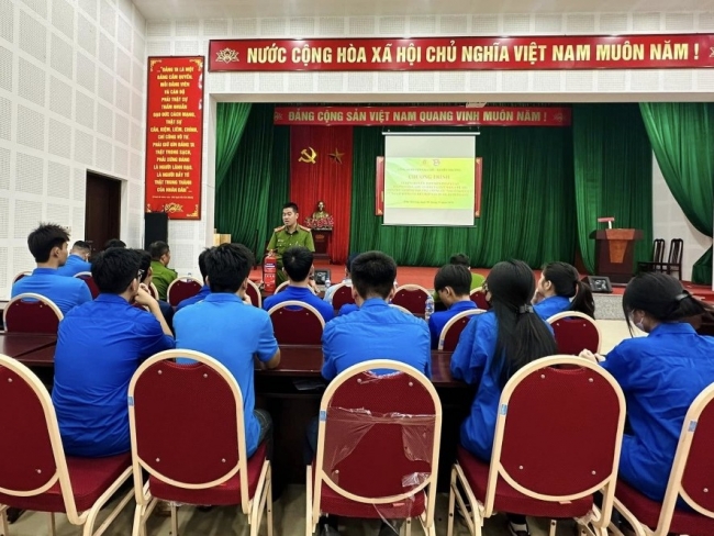 Đoàn viên, thanh niên tích cực tuyên truyền phòng cháy, chữa cháy