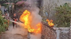 Diễn tập PCCC tại các khu dân cư có nguy cơ cháy, nổ cao