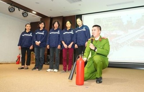 Tuyên truyền, tập huấn phòng cháy chữa cháy cho công nhân lao động