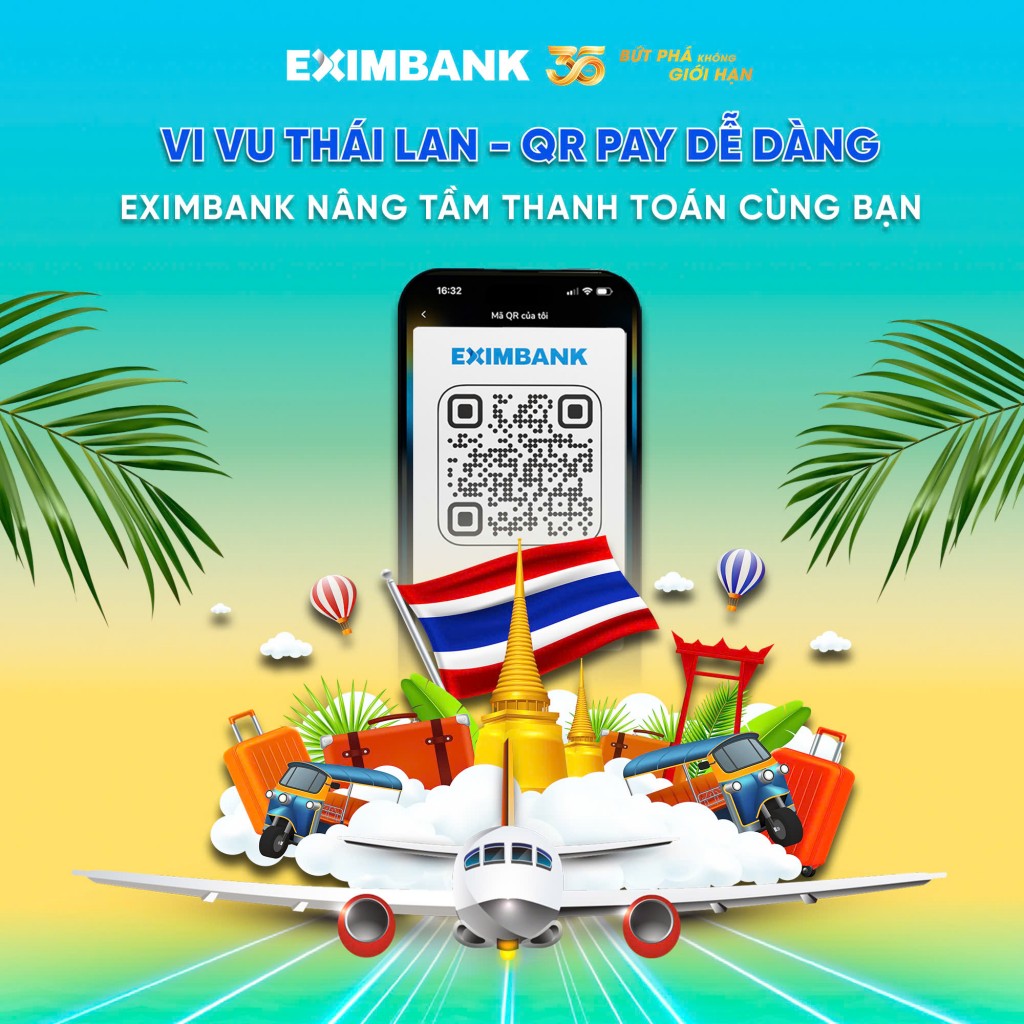 Eximbank đã ứng dụng công nghệ QR Pay để mang đến giải pháp thanh toán thông minh