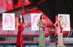 Độc đáo màn công bố Top 3 Miss Charm của Phạm Hồng Minh