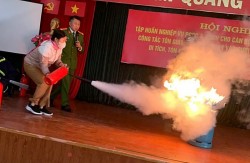 Tập huấn nghiệp vụ phòng cháy cho các cơ sở tôn giáo