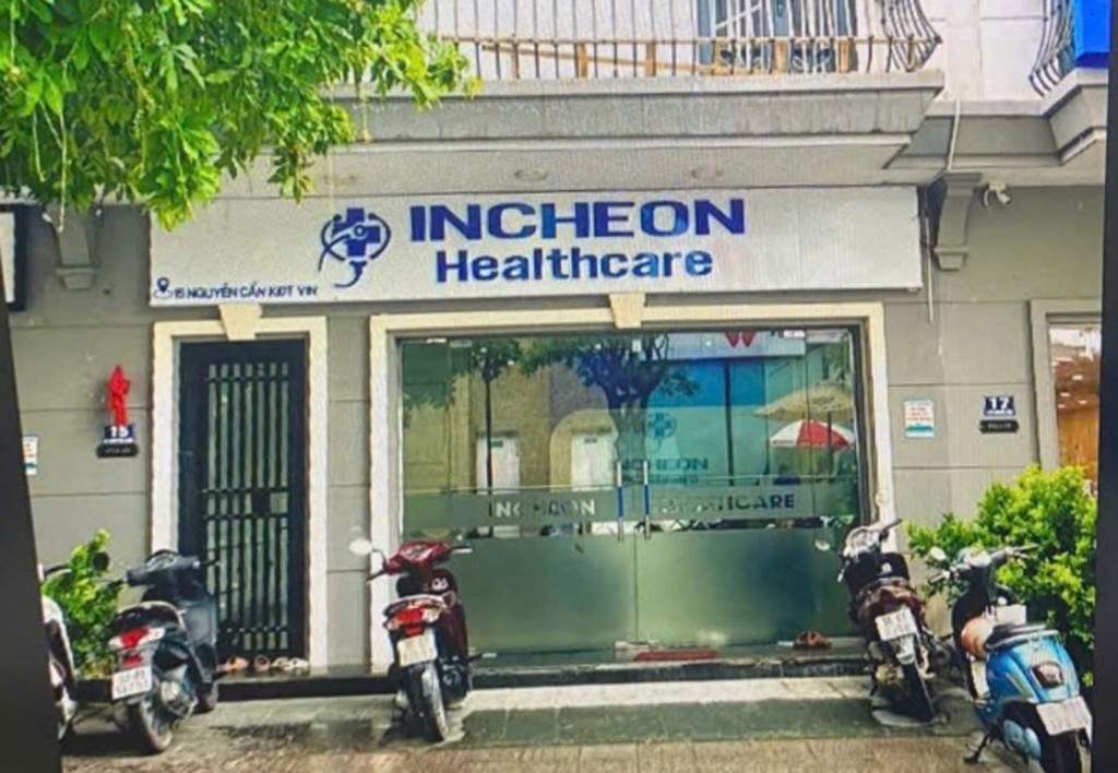 Cơ sở “Incheon Healthcare” có địa chỉ tại số 15 Nguyễn Cẩn, phường Điện Biên, thành phố Thanh Hóa