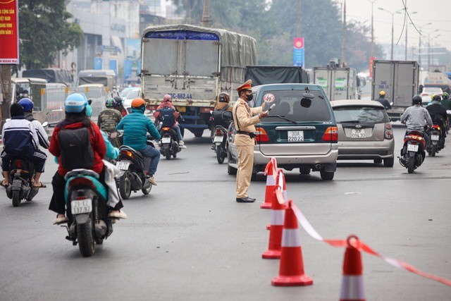 Lập 143 chốt chống ùn tắc giao thông dịp Tết