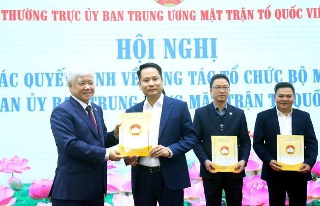 Trao quyết định bổ nhiệm Tổng Biên tập Báo Đại Đoàn Kết