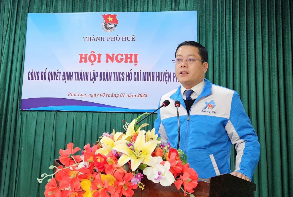 anh Nguyễn Thanh Hoài, Bí thư Thành đoàn Huế 