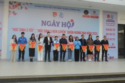 Học sinh Hoàng Mai háo hức tham gia ngày hội “3 rèn luyện”
