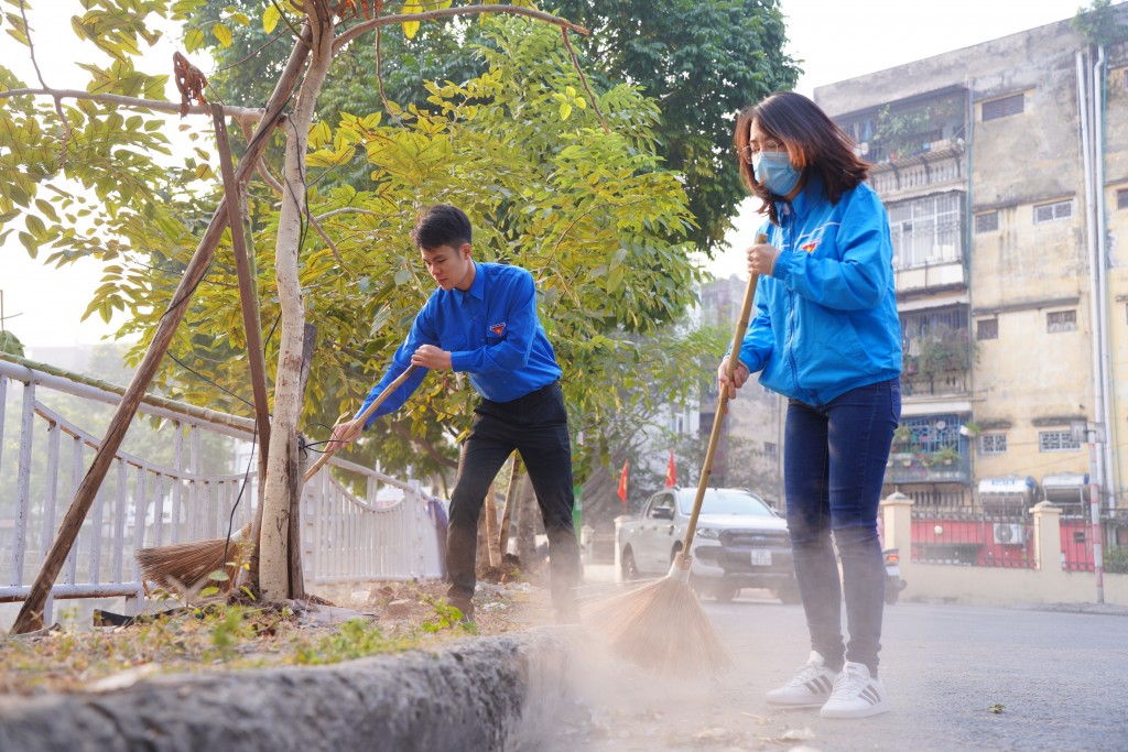 Quận Đống Đa chung tay vì môi trường xanh, sạch của Thủ đô