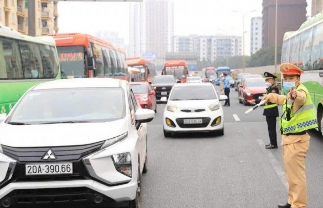 Hà Nội: Phân luồng giao thông dịp Tết Nguyên đán Ất Tỵ