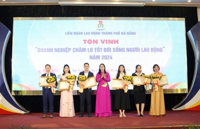 Đà Nẵng tôn vinh doanh nghiệp và lao động xuất sắc năm 2024