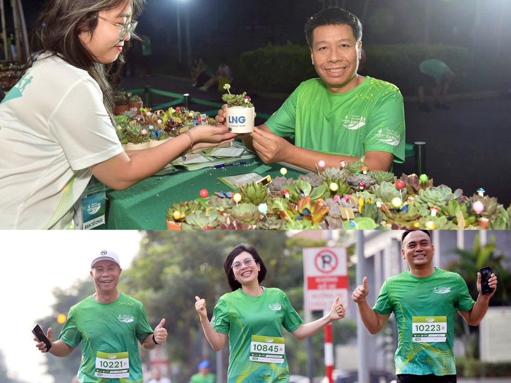 Lãnh đạo Tập đoàn và các đơn vị trong ngành Dầu khí nhiệt tình tham gia ngày hội Xanh