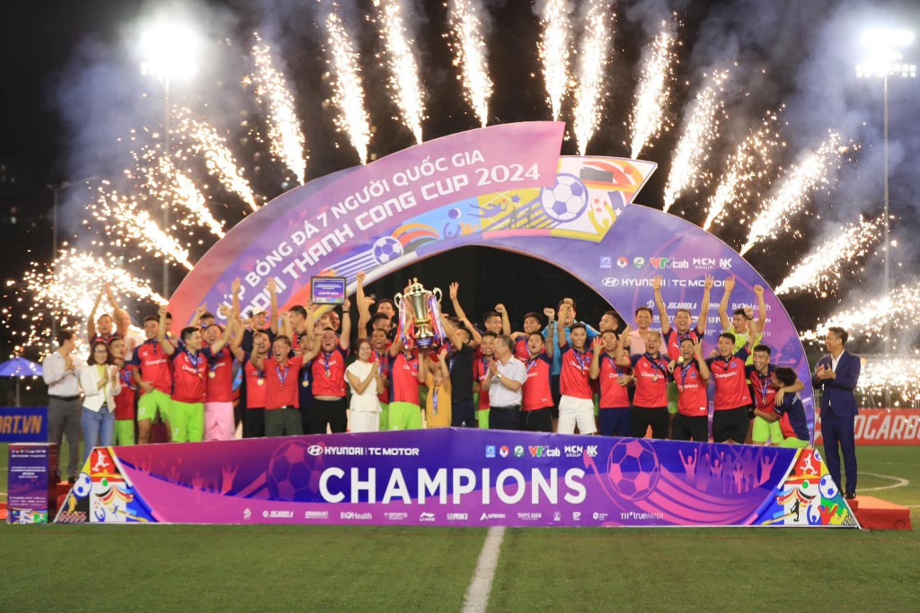  Cúp bóng đá 7 người quốc gia Hyundai Thành Công Cup 2024
