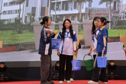 Tuổi trẻ ĐH Quốc gia Hà Nội truyền thông điệp bảo vệ môi trường