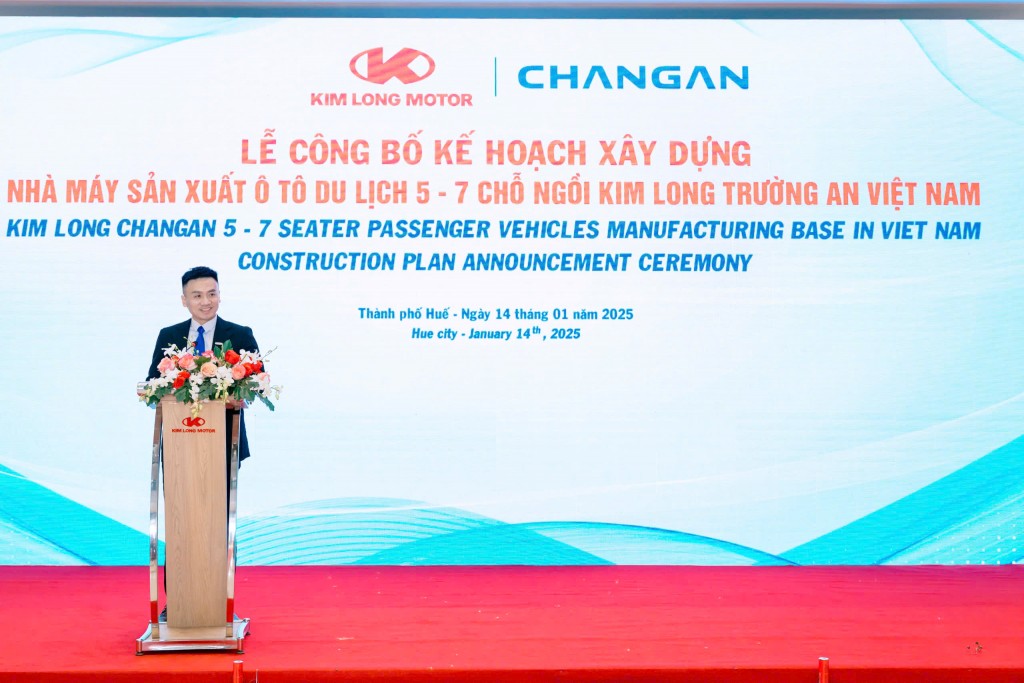 Ông Vương Huy, Phó Tổng Giám đốc Tập đoàn Changan Automobile