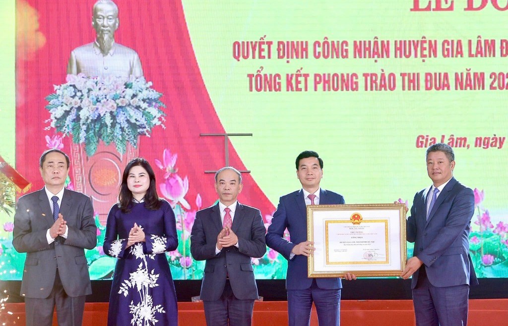 Nông thôn mới nâng cao: Đòn bẩy thay đổi diện mạo huyện Gia Lâm