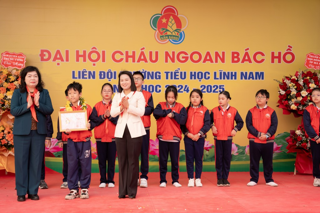 Ấn tượng thành tích của thầy và trò trường Tiểu học Lĩnh Nam