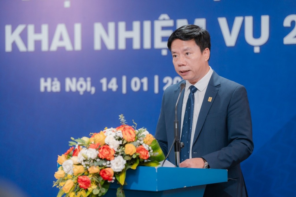 Ông Nguyễn Quang Minh – Tổng Giám đốc NAPAS tổng kết hoạt động năm 2024 và định hướng hoạt động năm 2025